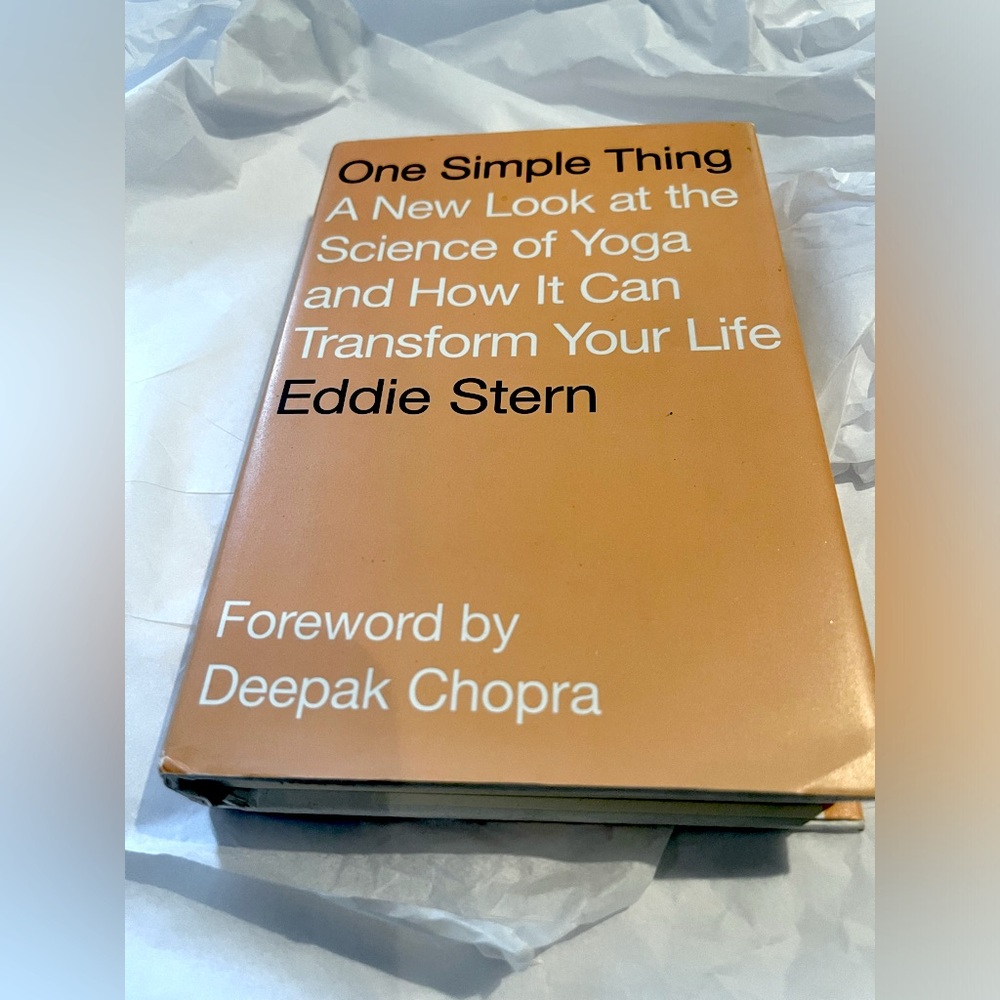 Book One Simple Thing. A new s wince of Yoga.